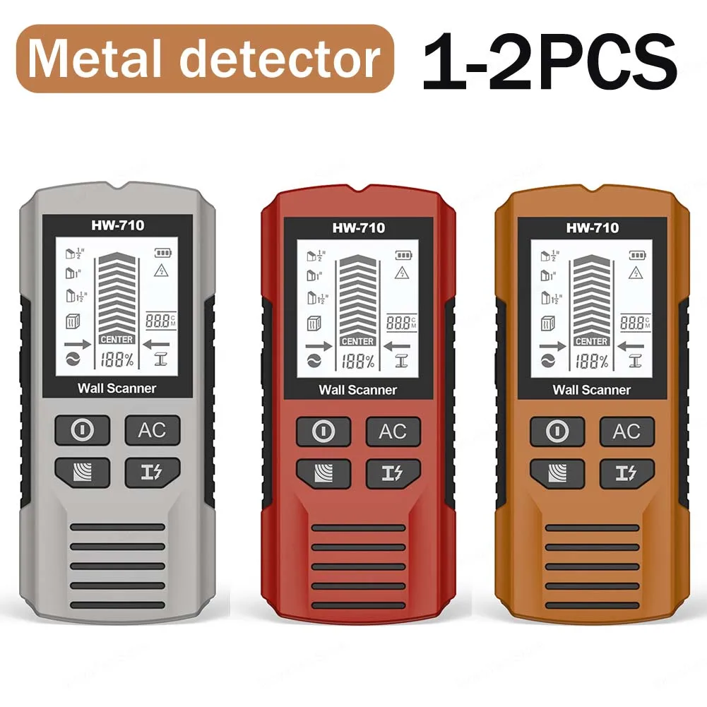 6-in-1 Electronic Stud Detector Green Backlight Stud Locator Wall Detector for Detecting 1-1/2 Inch Drywall Center
