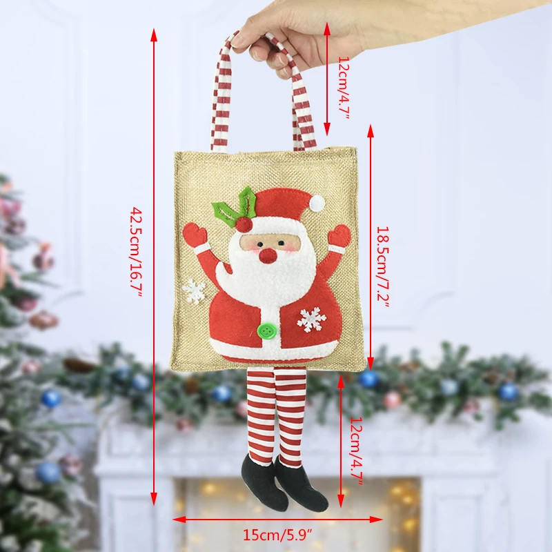 Christmas Santa Sacks for Candy Gift