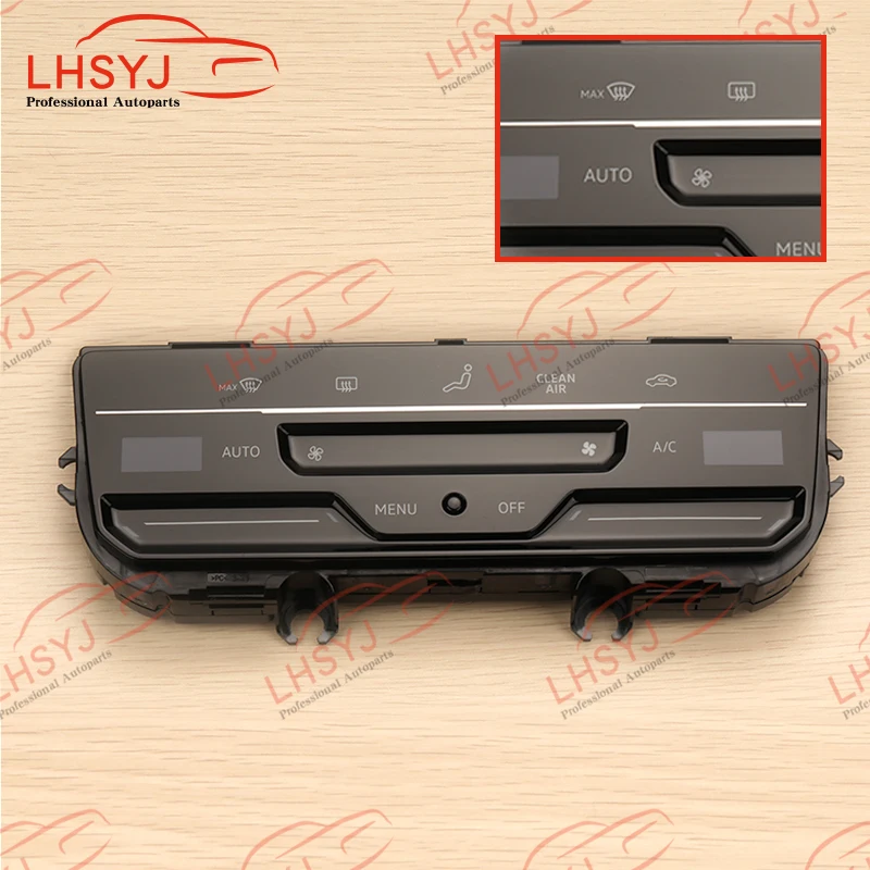 폭스바겐 파사트 B8 LCD 터치스크린 자동 에어컨 스위치 패널 열선 시트 스위치 공조 17G 907 044 (LHSYJ)