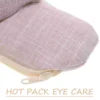 Rose Salt Hot Compress Eye Mask Heat Patch Patches Packets Micro-wave Oven Tool for Sleeping Relief Travel Facial 2