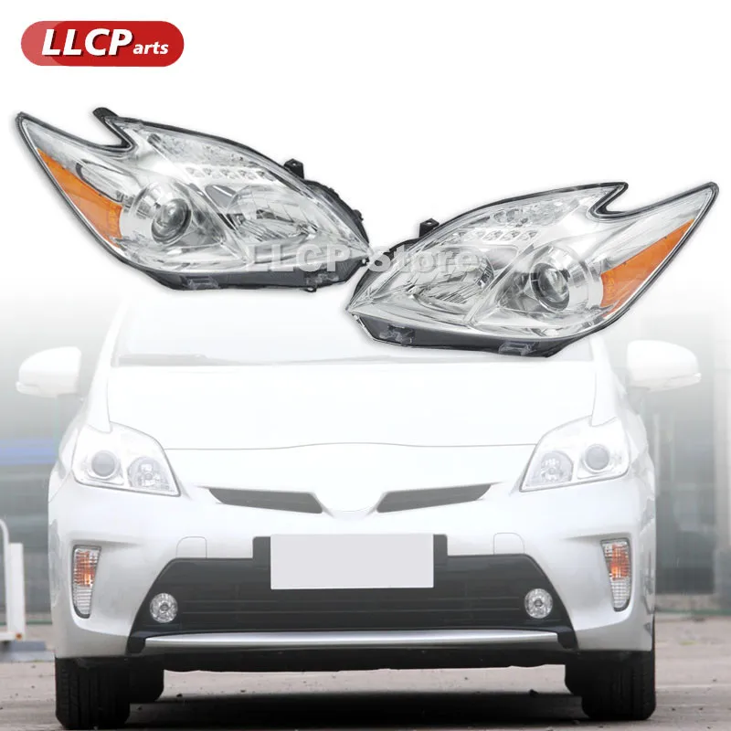 1 пара галогенсветильник передние фары на передний бампер для TOYOTA PRIUS ZVW30 2012 2013 2014