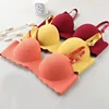 Sexy Bras Push Up Seamless Underwear Women Solid Color Wireless Lingerie Feamle One-pieces Gather Convertible Straps Brassiere 2