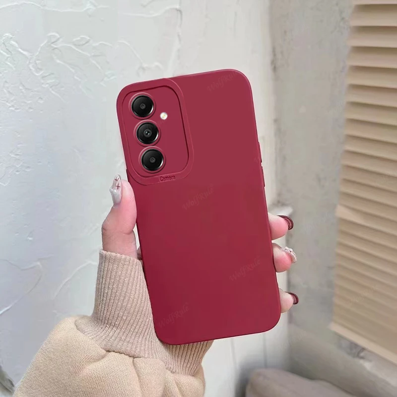 Samsung Galaxy A15 Shockproof TPU Case with Camera Protector - Soft, Colorful Back Cover