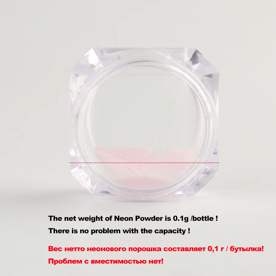 0.1g Mirror Neon Chrome Nail Glitter Powder Aurora Iridescent Effect for Nails Manicure Pigment Nail Art Decoration DustLA354