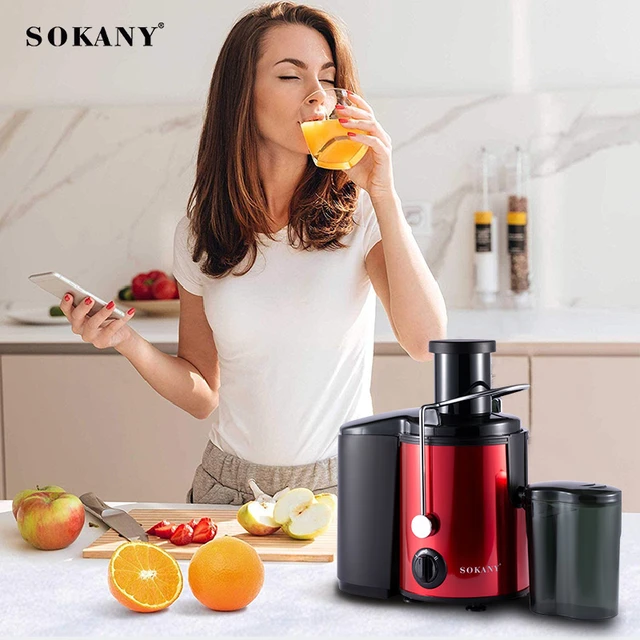 2 Speed Wide Mouth Fruit & Vegetable Centrifugal Electric Juicer