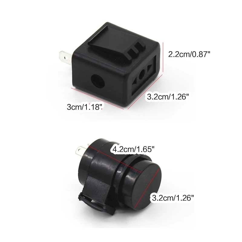Dc 12V-60V 2Pins Flasher Turn Signal Buzzer Beep Blinker 40GF
