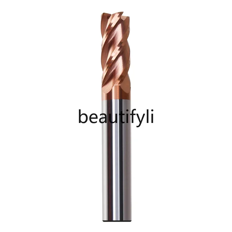 4-Edge milling cutter, tungsten steel
