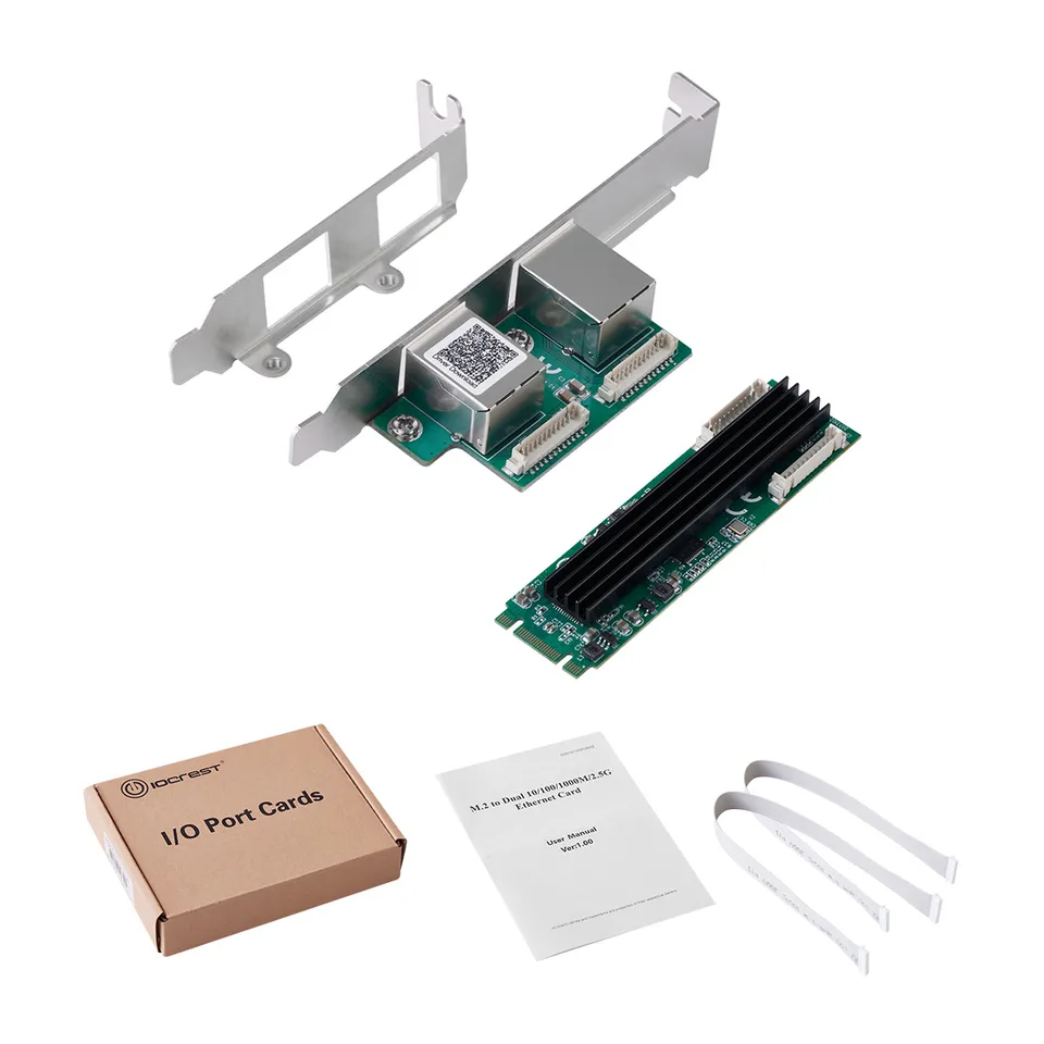Carte M2 M.2 NGFF PCIe B M Key 2.5 Gigabit RJ45