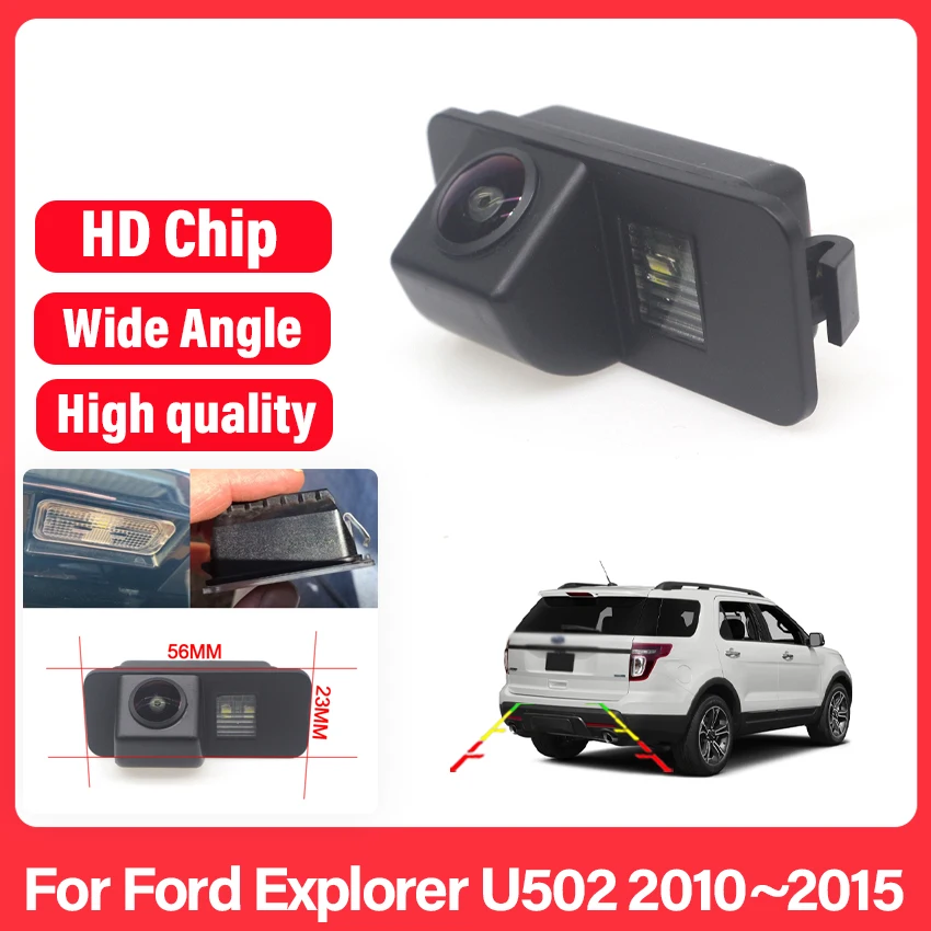 

Rear View Backup Parking Camera Rearview Reverse Camera CCD HD Integrated For Ford Explorer U502 2010 2011 2012 2013 2014 2015