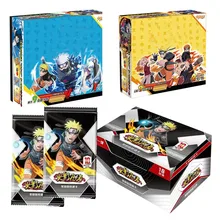 

2022 Narutoes Collection Cards Uzumaki Uchiha Sasuke Haruno Sakura Kakashi TCG Trading Card Game For Children Birthday Gift Toy