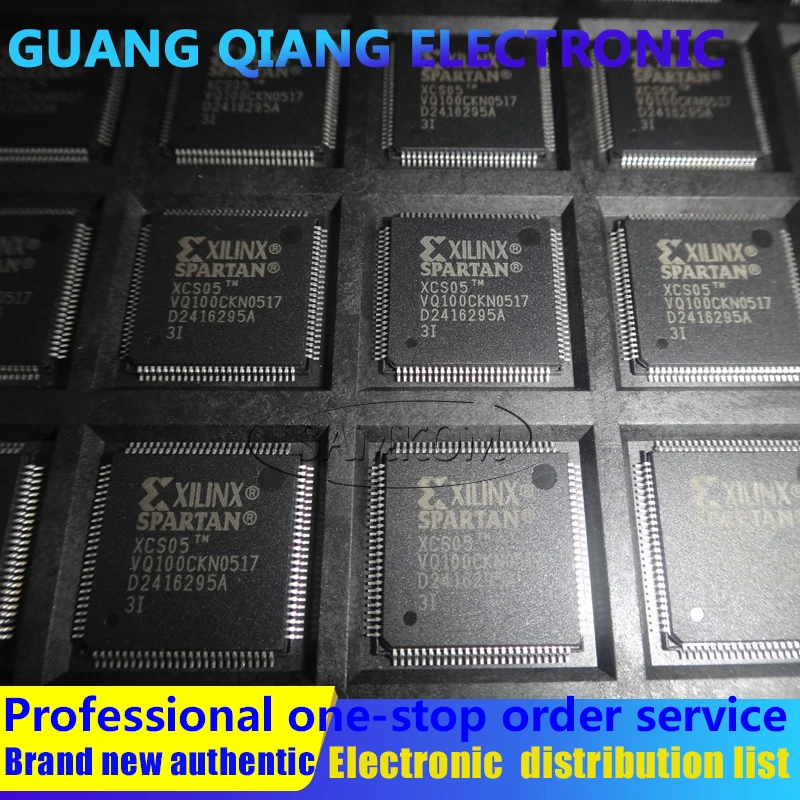 

1 шт XCS05-3VQ100I IC FPGA 77 I/O 100VQFP