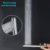 Bourdillat Round Hand Shower Chrome Hand Held Shower Head Wall Mounted Bracket Bathroom Handheld Shower Head 8 Color 6