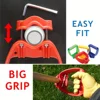 Back-Saving Tool Handle Labor-Saving Ergonomic Shovel Work with Garden Shovels Rakes, D Grip Ergonomic Handle Attachment 4