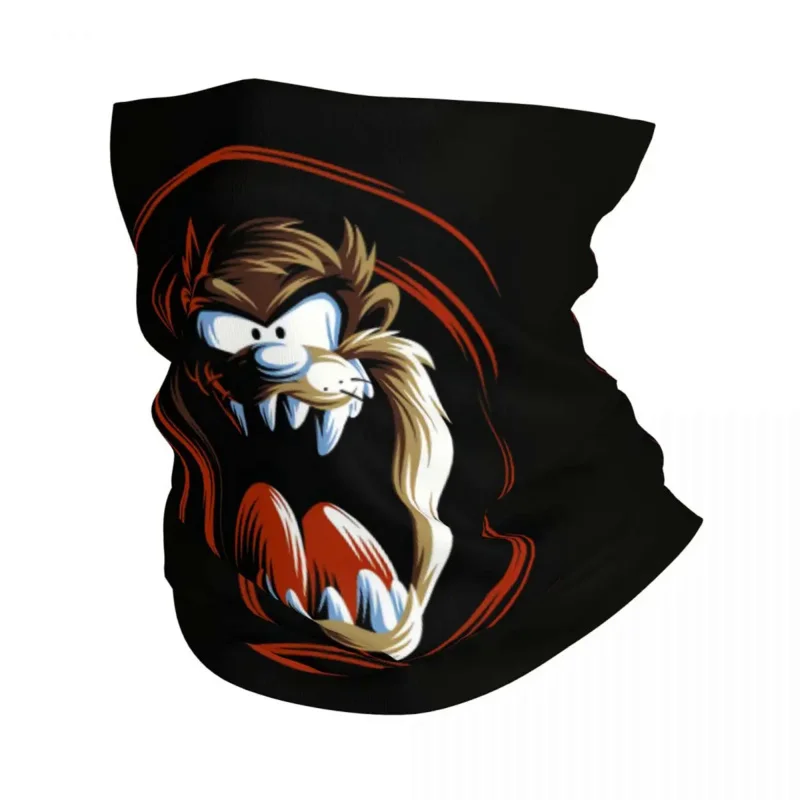 

Cartoon Tasmanian Devil Bandana Neck Gaiter UV Protection Face Scarf Cover Women Men Taz Headwear Tube Balaclava