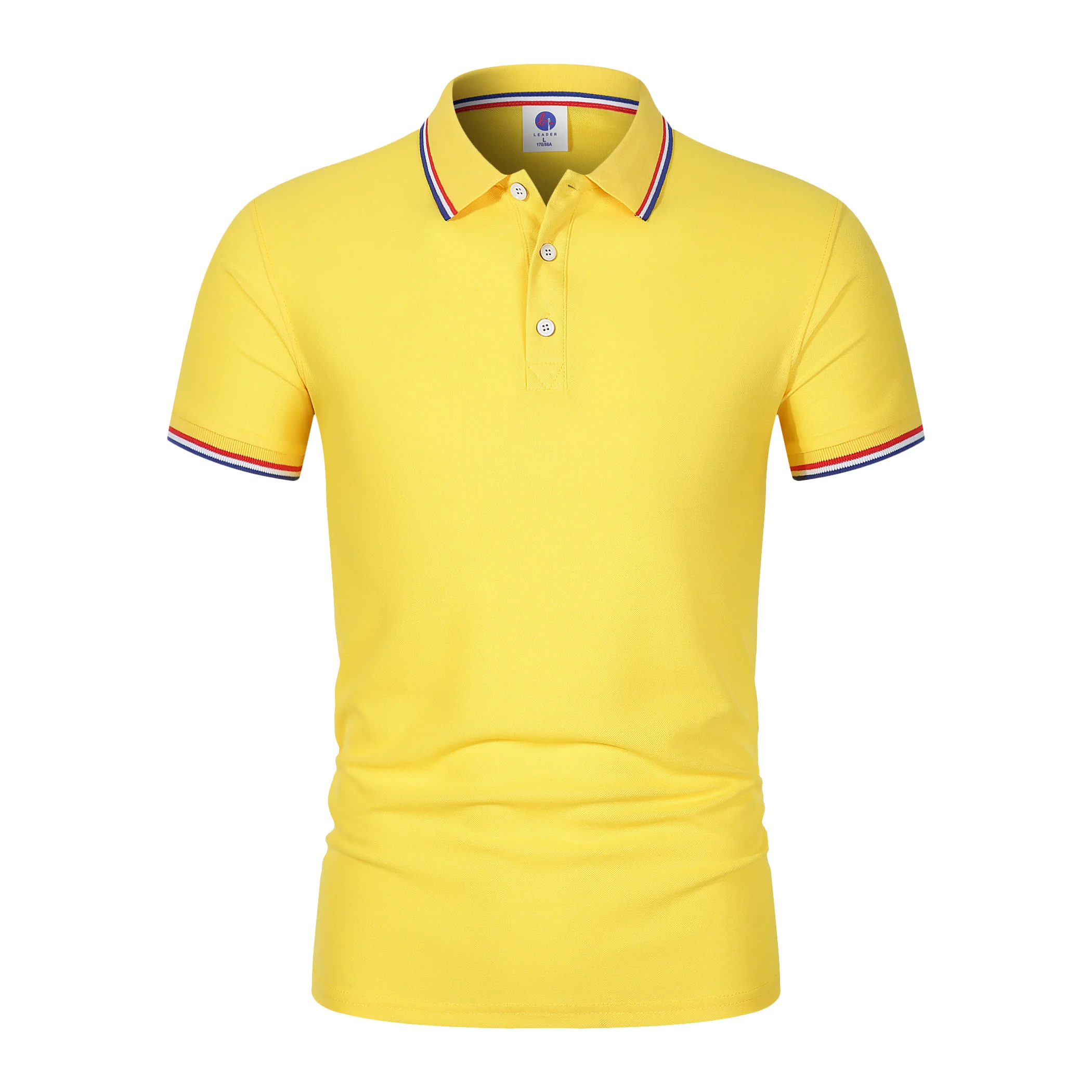

2024 summer new solid color men's POLO shirt sports shirt lapel short sleeve casual fashion men's business men's T-shirt