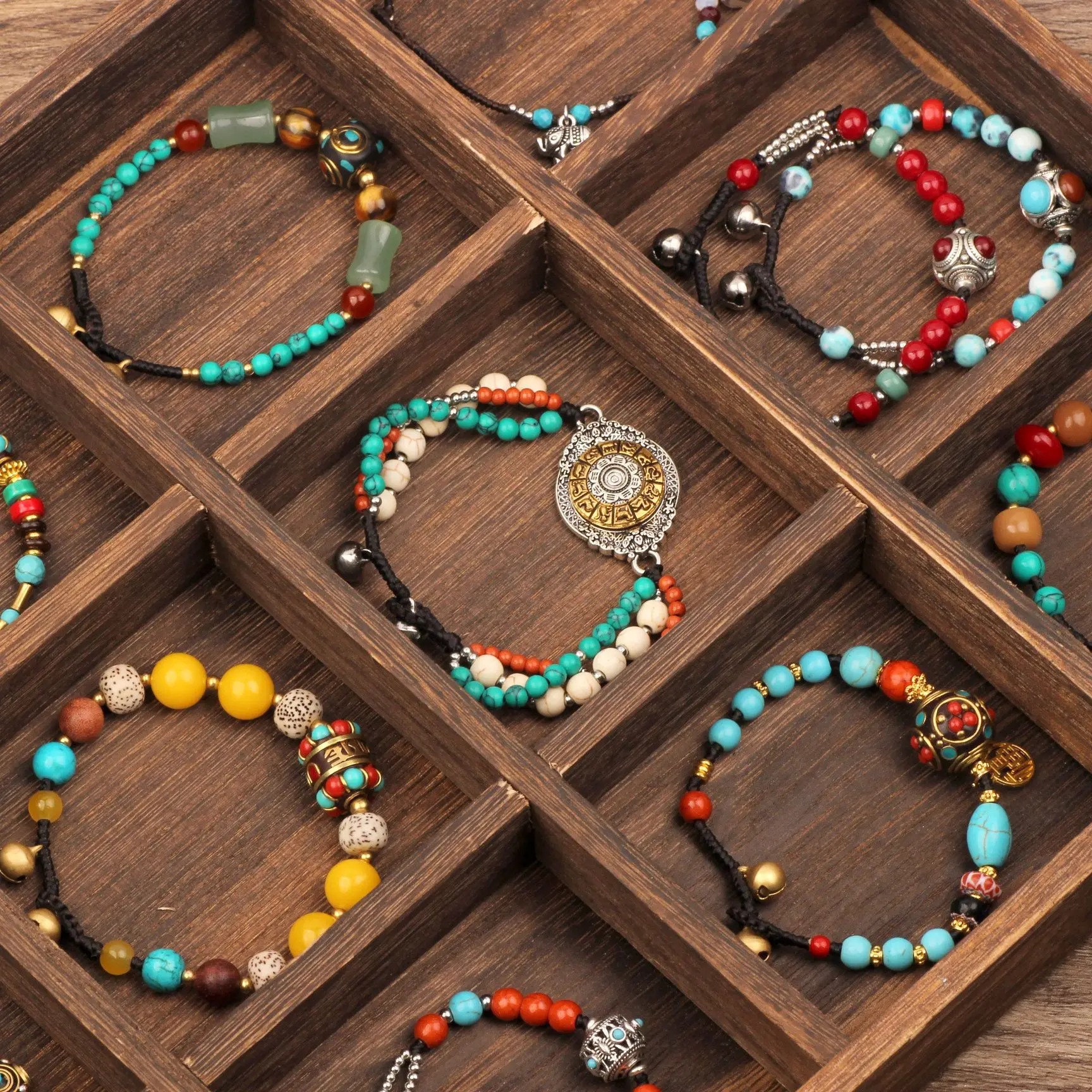 Tibetan Protection Bracelet With Soothing Energy, Zen, Meditation Chain