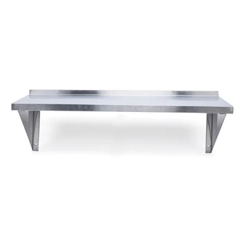 Storage Shelf Wall Mounted for Kitchen Accessories Stainless Steel Silver Kitchen Storage & Organization for Kitchen 3