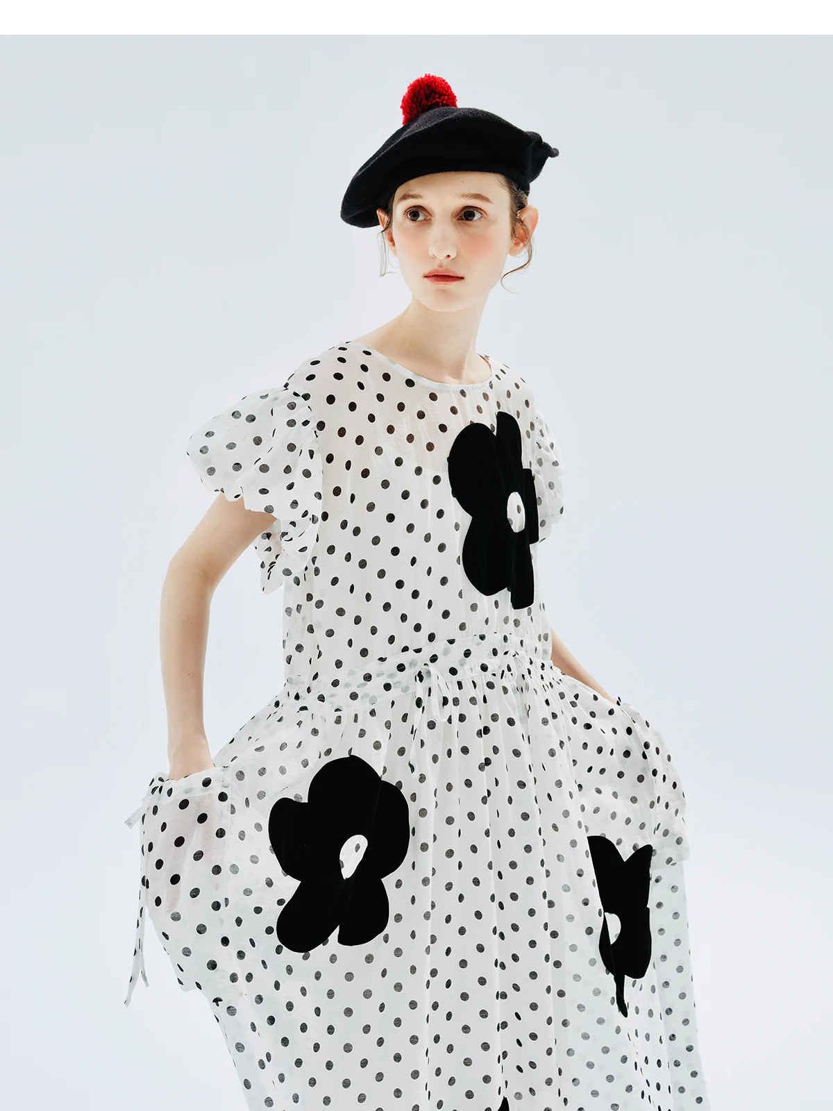 Silk Polka Dot Delight By X Creative