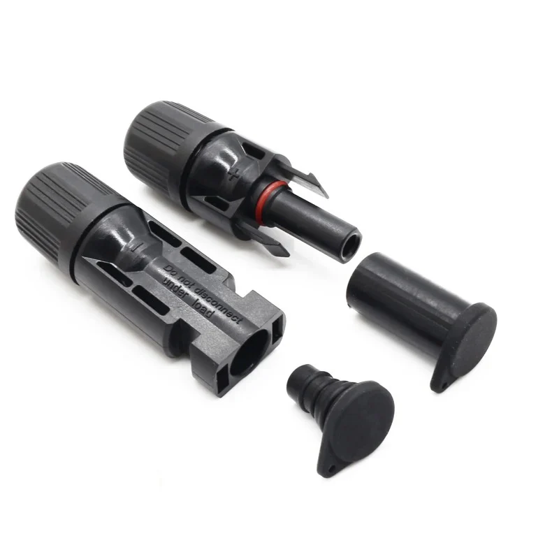 10/30 Pairs Dust Caps Waterproof Solar Panel Connector SOLAR PV Connector Rubber Cover Solar Plug Cover Flame Retardant Sleeve