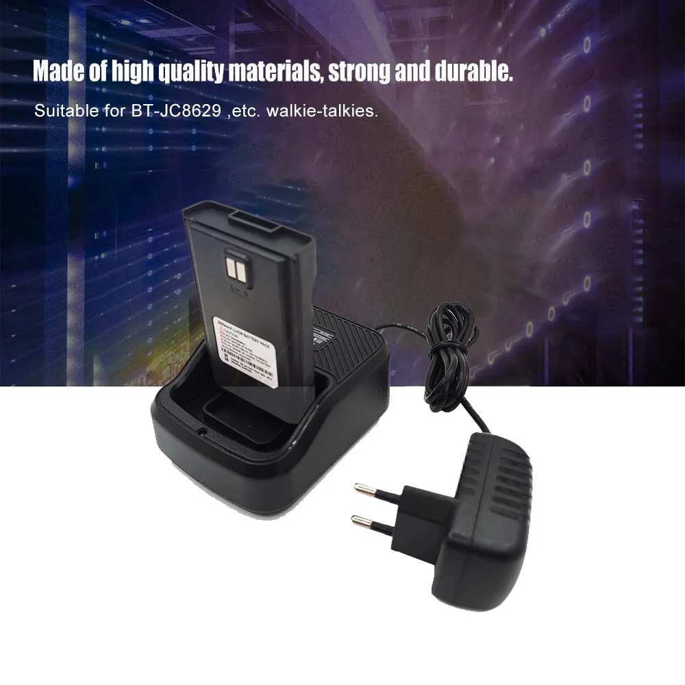 Desktop Rapid Charger 8.4V For CG-JC8629 Etc Walkie Talkie Quickly Charging EU Or US Plug Optional Anti-slip Design Ensures High