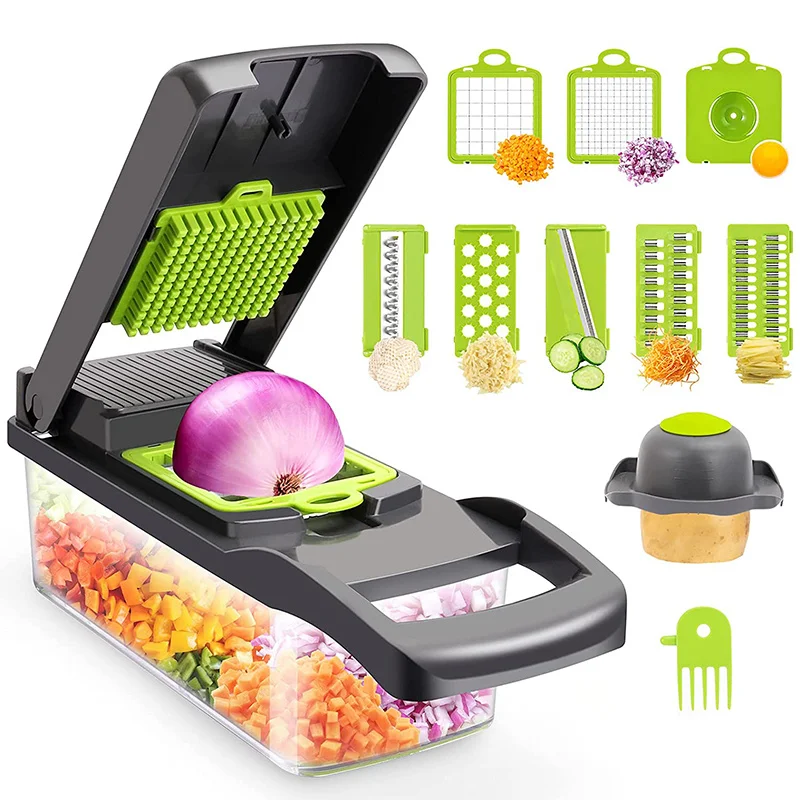 Multifunction Vegetable Slicer Dicer Carrot Grater Slicer Mandoline  Vegetable Cutter - China Vegetable Cutter, Vegetable Cutter Machine