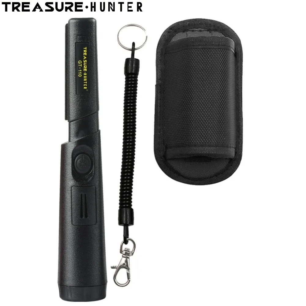 Treasure Hunter GT110 Handheld Metal Detector Pinpointer Pointer Probe Anti-scratch Metal Pinpointing Waterproof 360 Degree Scan 3