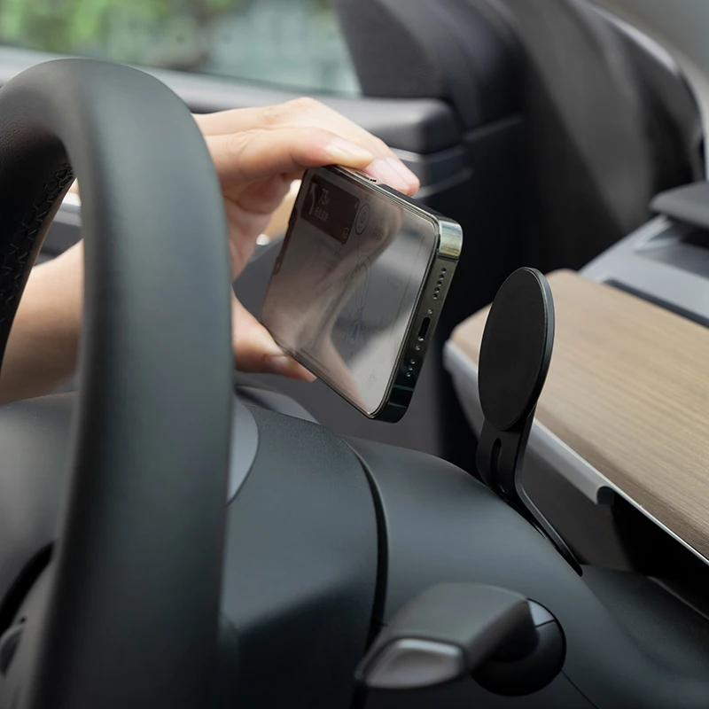 

Suitable for Tesla Model3&Y Navigation Mobile Phone Car Magnetic Suction Bracket Special Tesla Ya Artifact Mobile Phone Bracket