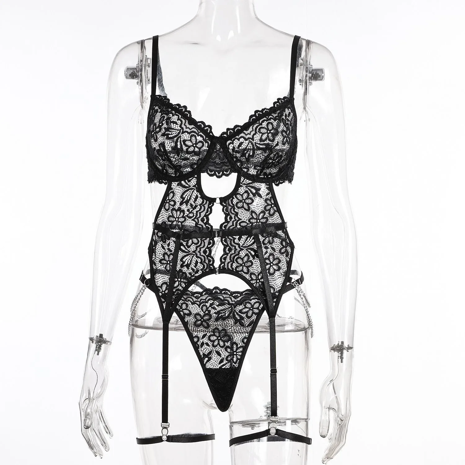 Women Sexy Lingerie Women Porno Sleepwear For Sex Babydoll Underwear Transparent Lace Dress Nightdress Erotic Clothing