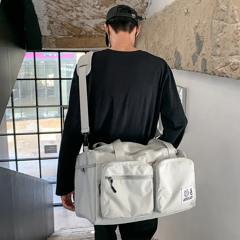Travel Bags Handbag Duffel Bag For Men Large Capacity Trip Travel Short Distance Sports Training Shoulder Duffle Sports Bag