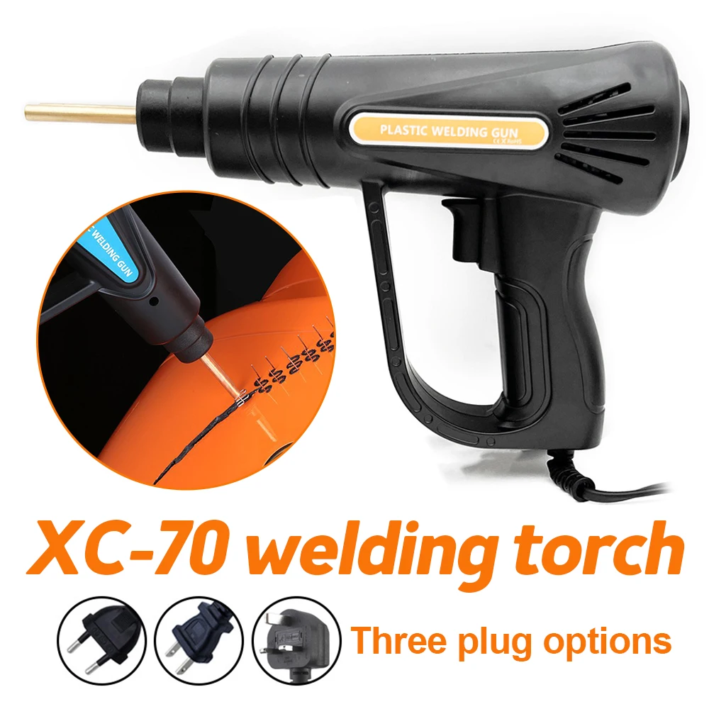 

70W Hot Stapler Plastic Welder Heat Gun Plastic Welding Machine Soldering Iron Staples Electric Welding Car Bumper Repair Tools