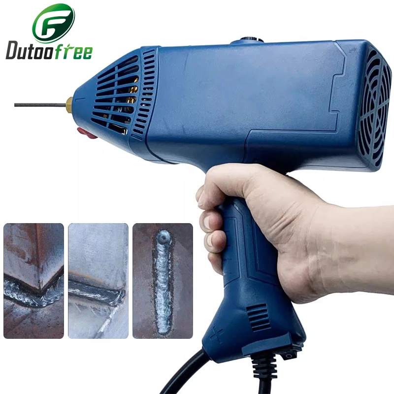 120AHouseholdMiniElectricWelderDrawnArcMetalWeldingDigitalWeldingToolHandheldArc