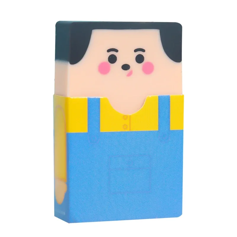 창의적인 연필 지우개 대머리 할아버지 지우개 학생 문구류 학교 사무용품 아이들용 사용할수록 점차 대머리가 되는 디자인