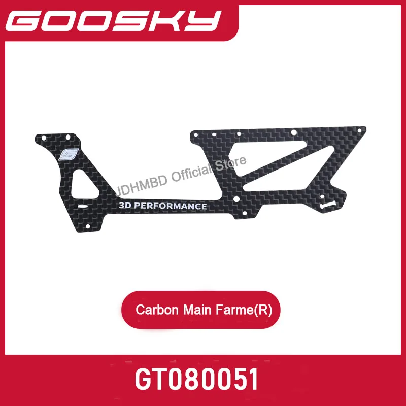 GOOSKY S2 울트라 RTF 3D RC 헬리콥터 예비 부품 착륙 스키드 캐노피 수직 날개
