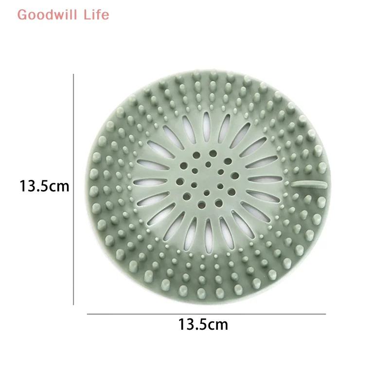 Hair Filter Sink Anti-blocking Strainer Bathtub Shower Floor Drain Stopper TPR Kitchen Deodorant Plug Bathroom Accessories 6