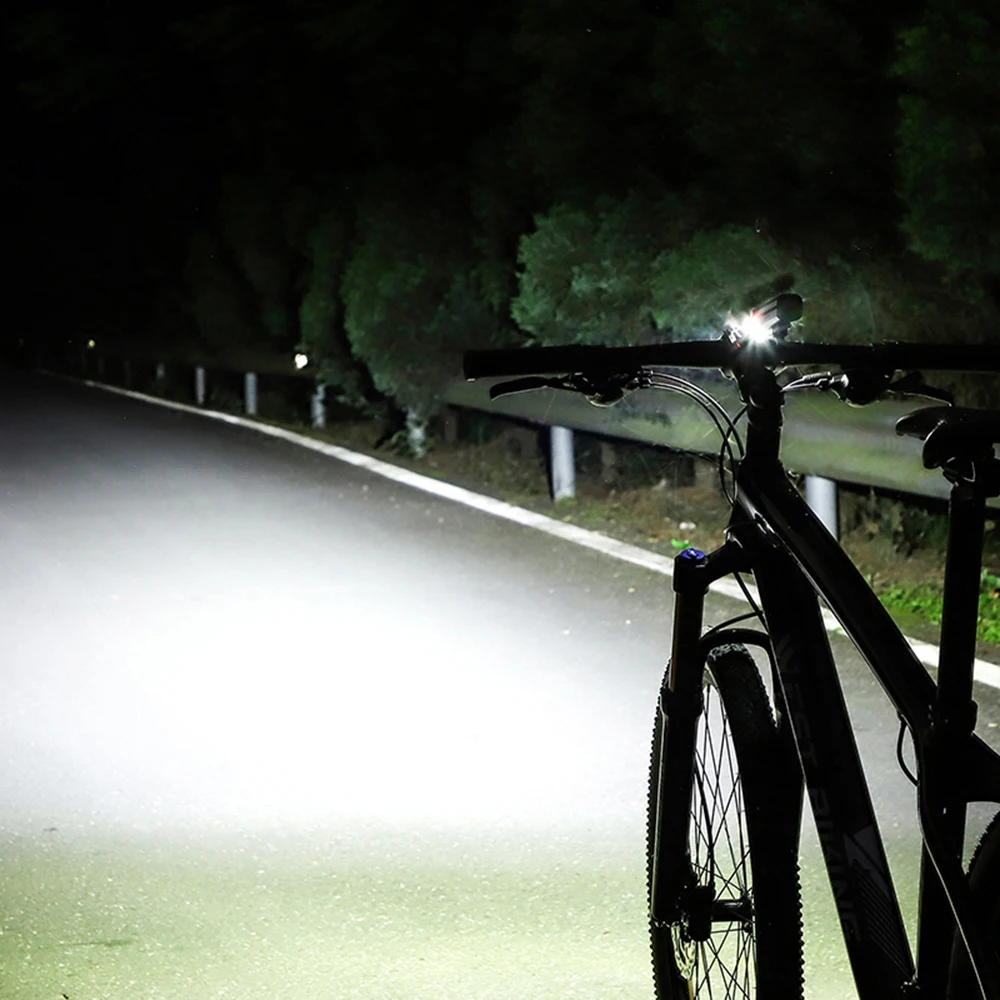 

5 Modes 200m Long Lens Bicycle Light Bicycle Front Light Charging Bicycle Light Aluminum Alloy 1000 Lumens Bright Bicycle Light