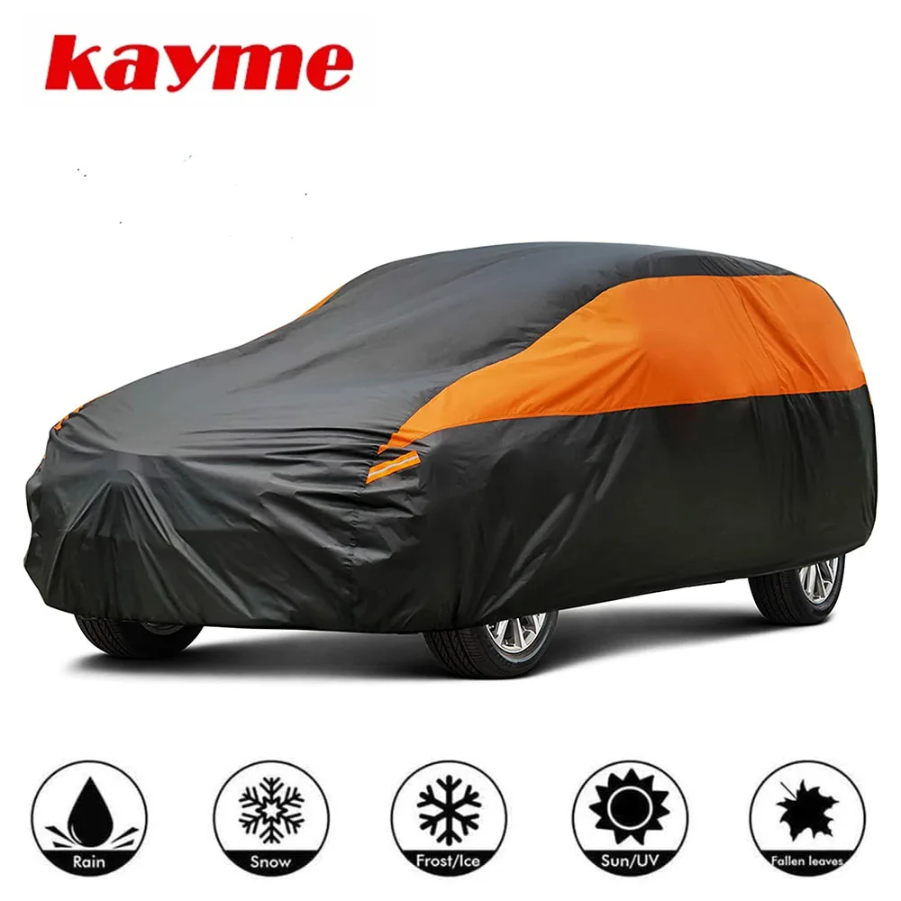 Kayme Auto abdeckung für Automobile Allwetter wasserdicht Sonne UV