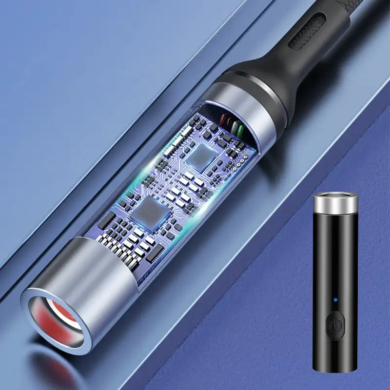 BBQ Lighter USB Rechargeable Lighters Windproof Flameless Plasma Ignition Long Gas Lighter Gas Stove Candle