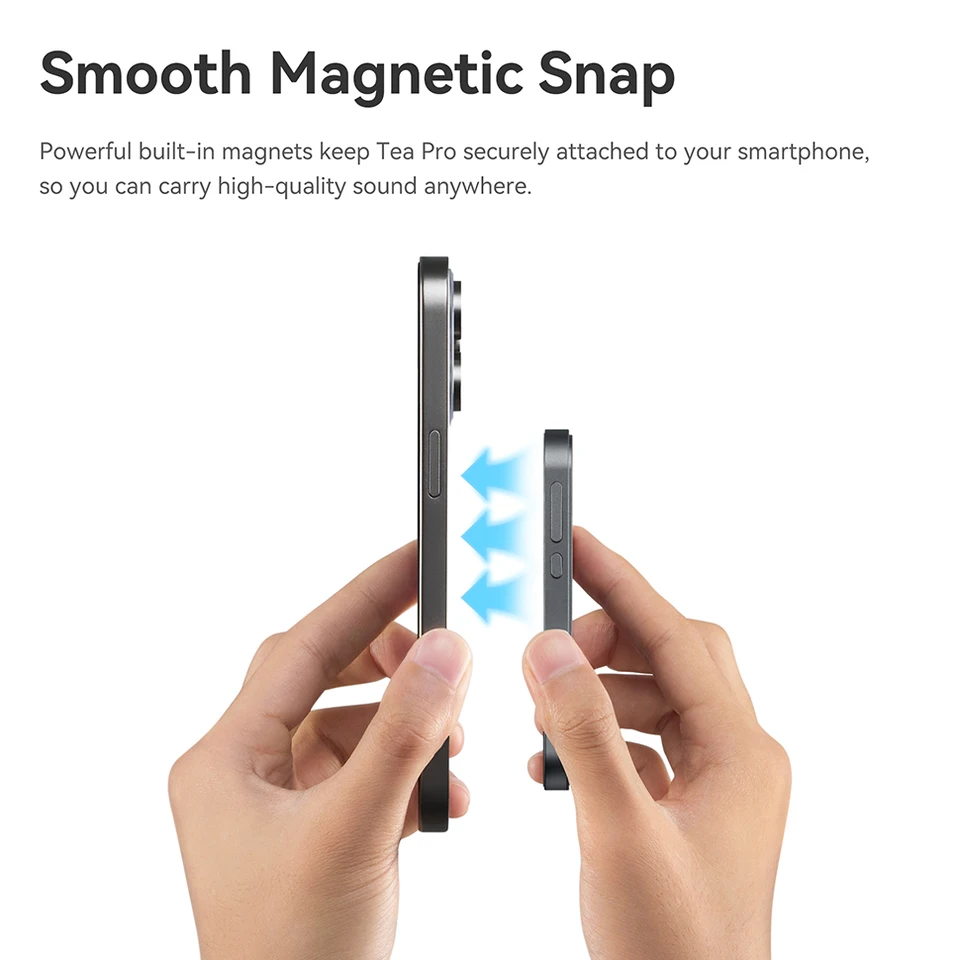 Khadas Tea Pro ポータブルヘッドホンアンプ 磁気/0.95インチ