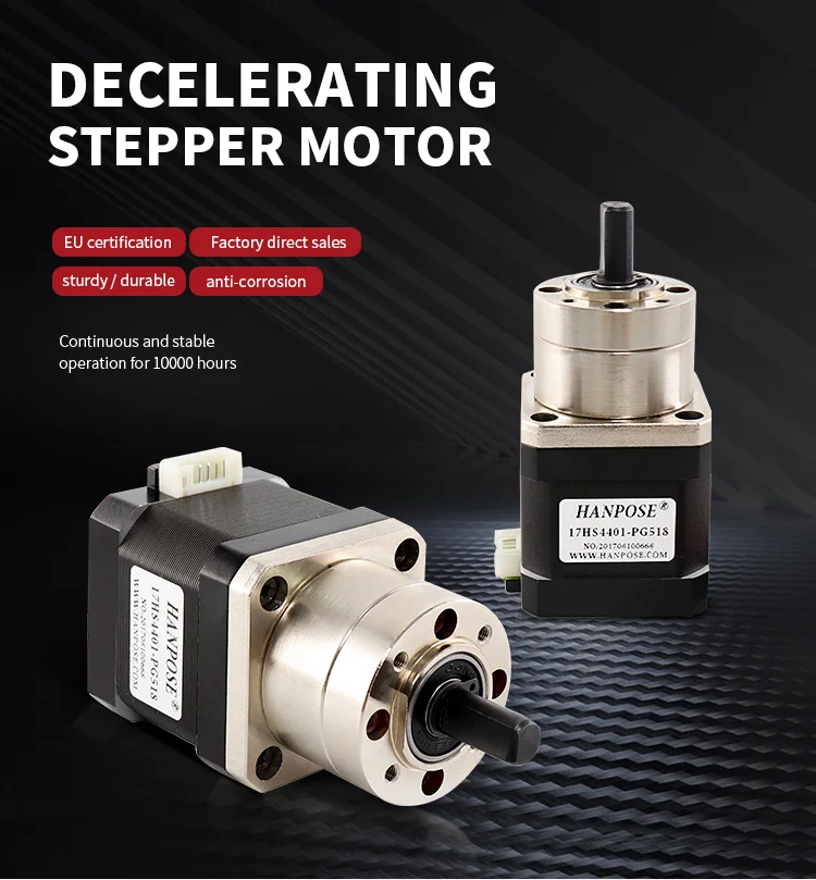 Description Picture 2 of item3PCS Nema17 Stepper Motor 17HS4401S-PG Ratio5.18：1 139:1 189：1 Gear motor Planetary geared Gearbox All   For 3D  Printer