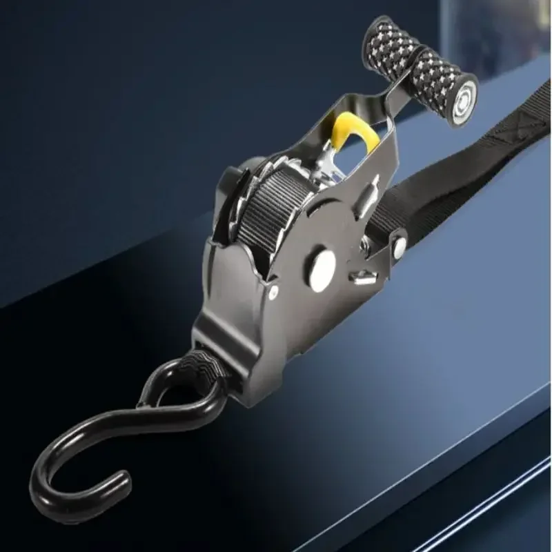 Auto Straps For Cargo Tape Retractable Belts For Motorcycles Ratchet Strap Load Luggage Strap Ratchet Tensioner Belt Car