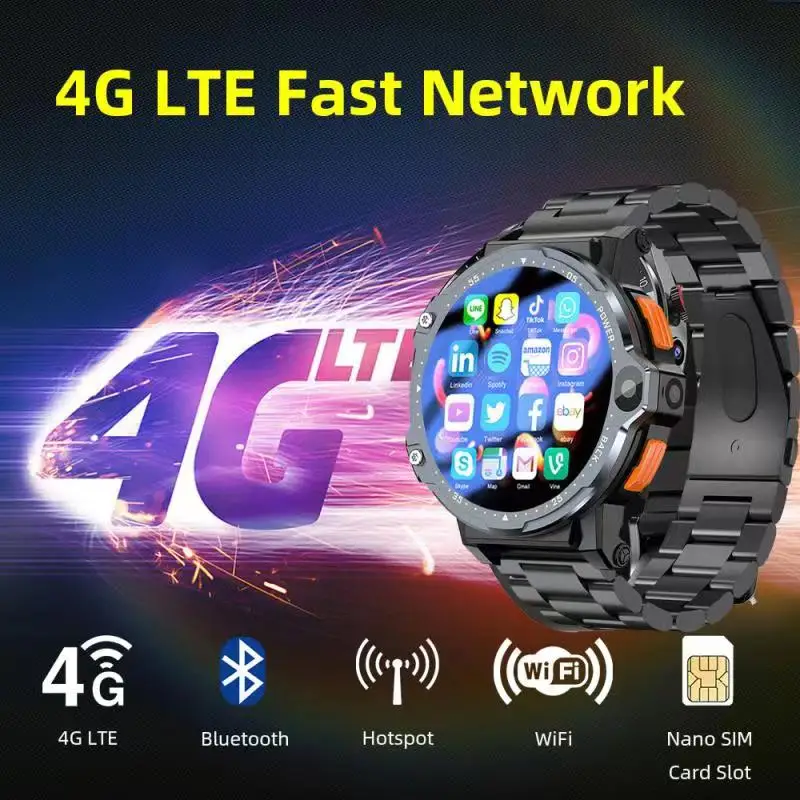 XUESEVEN PG999 4G Smart Watch SIM Card Wifi Dual