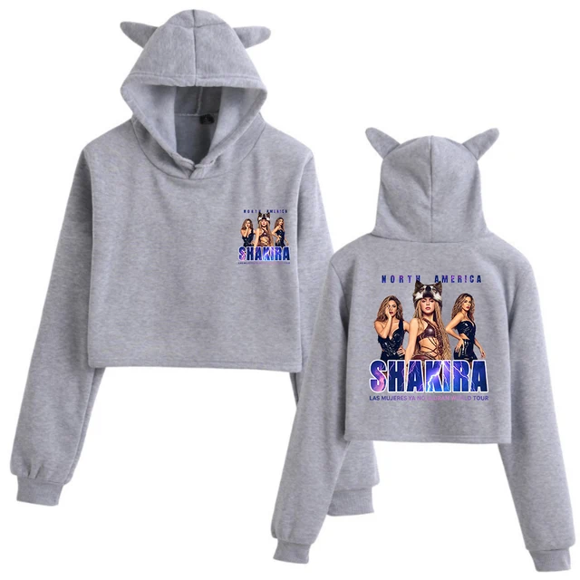 Shakira Cropped Hoodie #4