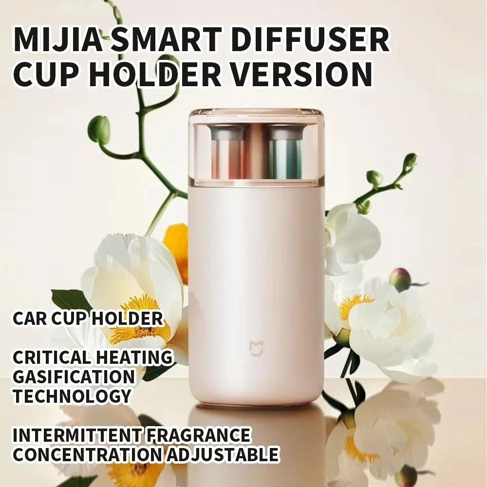 Xiaomi Mijia Automatic Perfume Machine Set Vehicle 5 Gear Air Freshener Spray Bedroom Car Lasting Fragrance Deodorizing Type-C 6