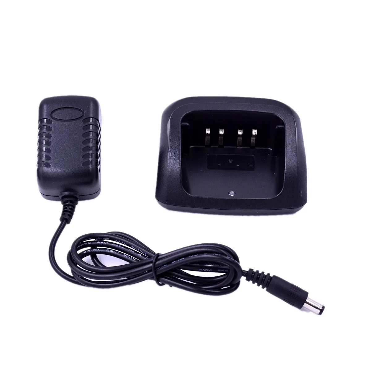 

TYT Desktop Charger Tray Base AC Plug Adapter LED Indicator for TH350 TH-350 HAM Walkie Talkie Power Supply Accessory