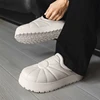Winter Men's Classics Casual Slippers Fashion Height Increased Mens Waterproof Shoes High Quality Slip-on Outdoor Thick Bottom 5