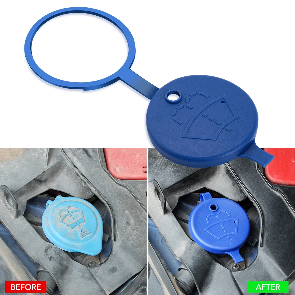 

1Pcs Car Windshield Wiper Washer Tank Bottle Pot Cap for Fiat 500 Punto Panda Bravo Tipo Abarth Freemont Argo Linea Idea Siena