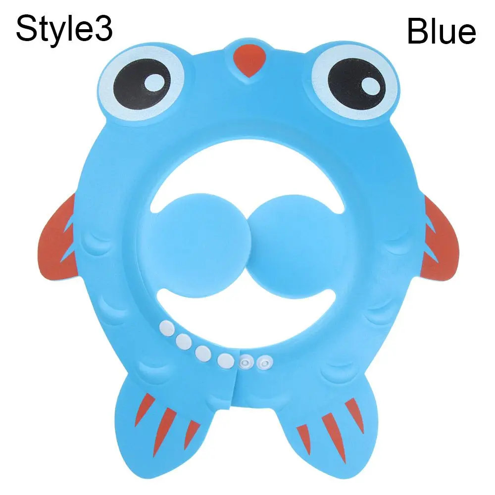 Waterproof EVA Baby Shower Cap for Kids Shampoo Protection