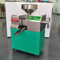 Oil Press Machine Commercial 220V 110V Stainless Steel Peanut Sasame Sunflowers Squeeze 9-15KG Per Hours Extracter 1