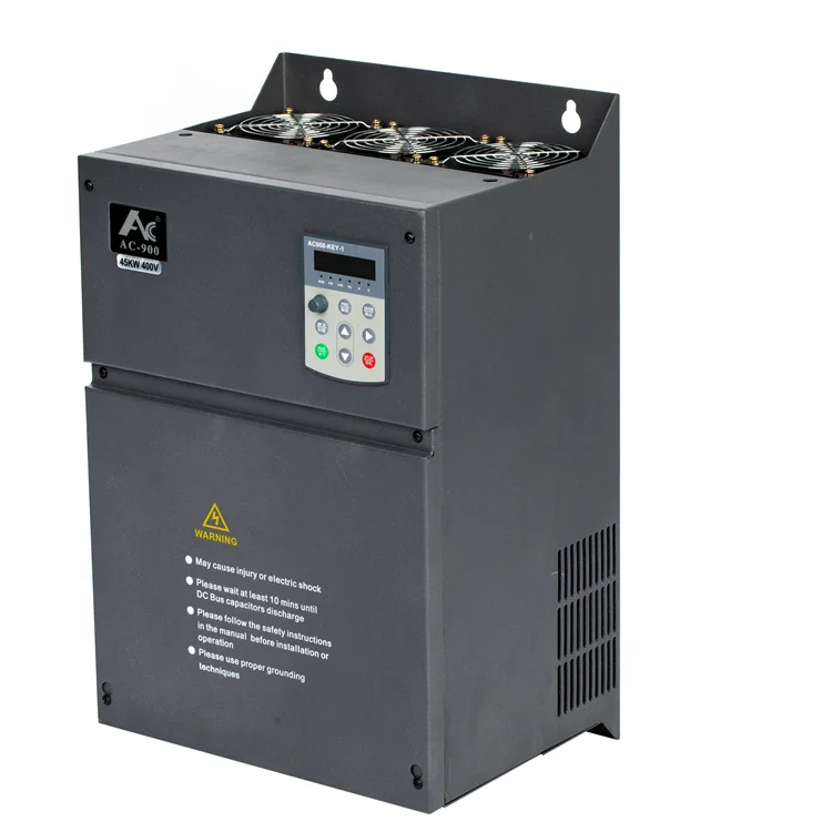 

Factory sale Energy Saving VFD 50/60HZ Three Phase 380V 45kw Ac Drive with Brake Unit