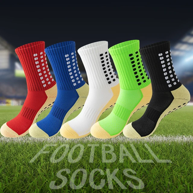 1 pair, men's football socks, thick towel socks, anti slip and wear-resistant middle tube